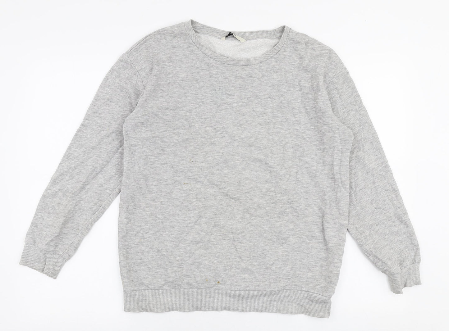 George Womens Grey  Cotton Pullover Sweatshirt Size 8  Pullover