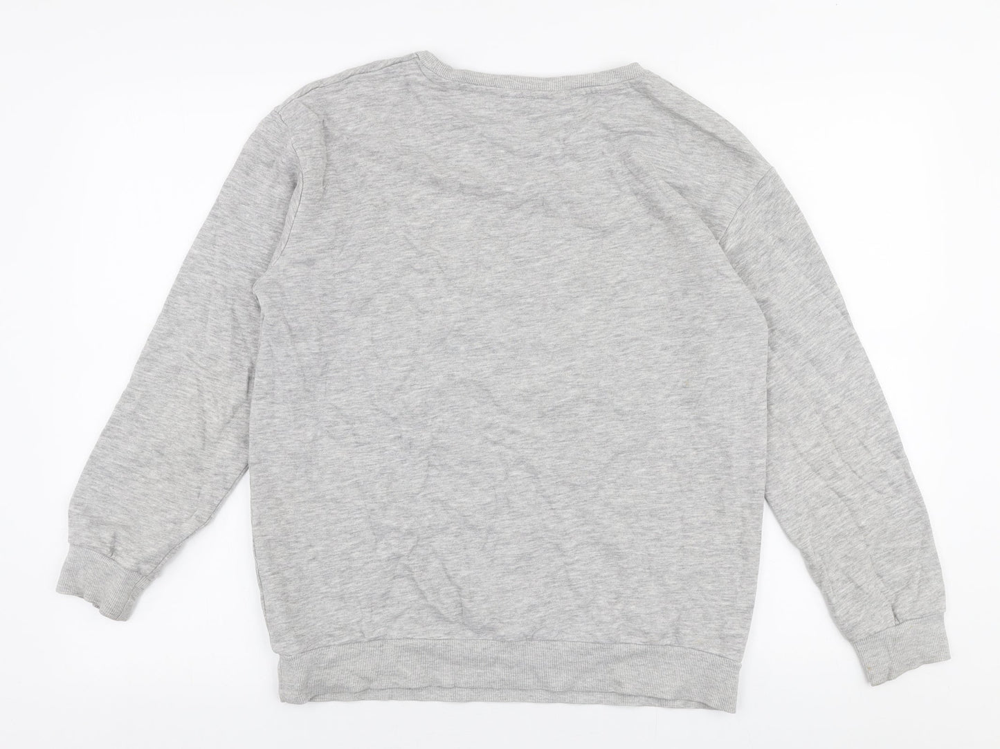 George Womens Grey  Cotton Pullover Sweatshirt Size 8  Pullover