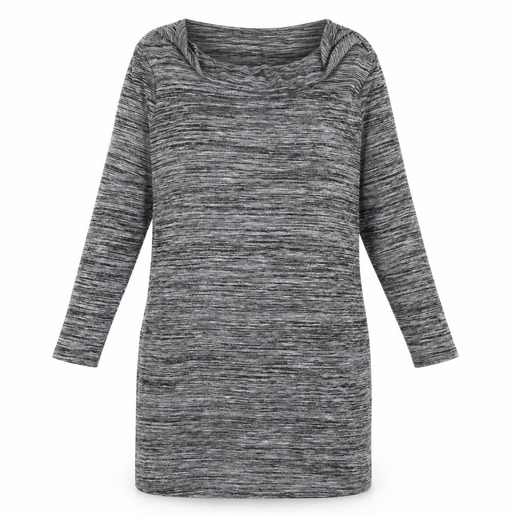 Marks & Spencer Womens Grey  Polyester A-Line  Size 16  Scoop Neck Pullover