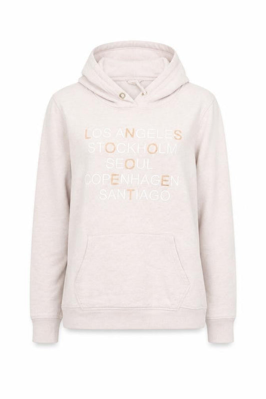 H&M Womens Pink  Cotton Pullover Hoodie Size L  Pullover