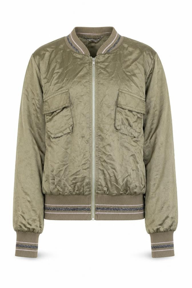Jeffrey Rogers Womens Green   Jacket  Size 10  Zip
