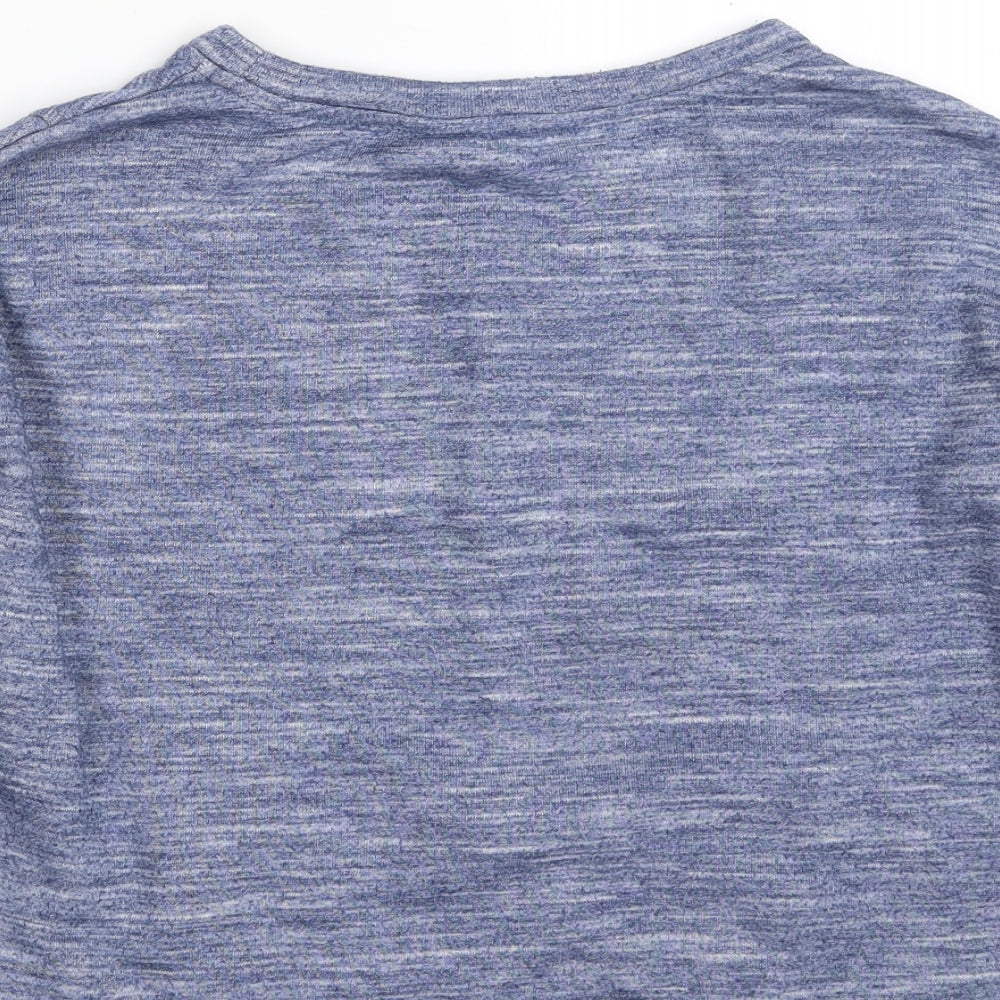 F&F Womens Blue  Polyester Pullover Sweatshirt Size 6  Pullover