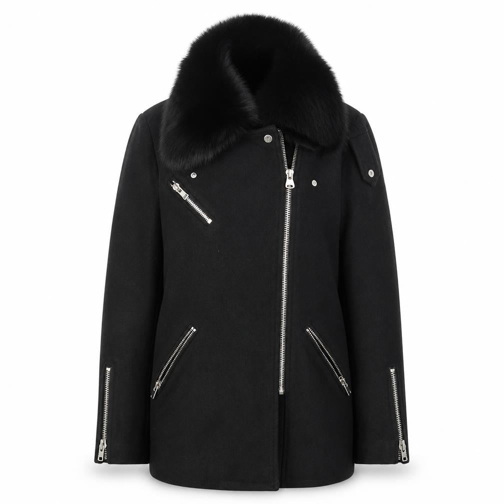 Suncoo Womens Black   Jacket  Size S  Zip