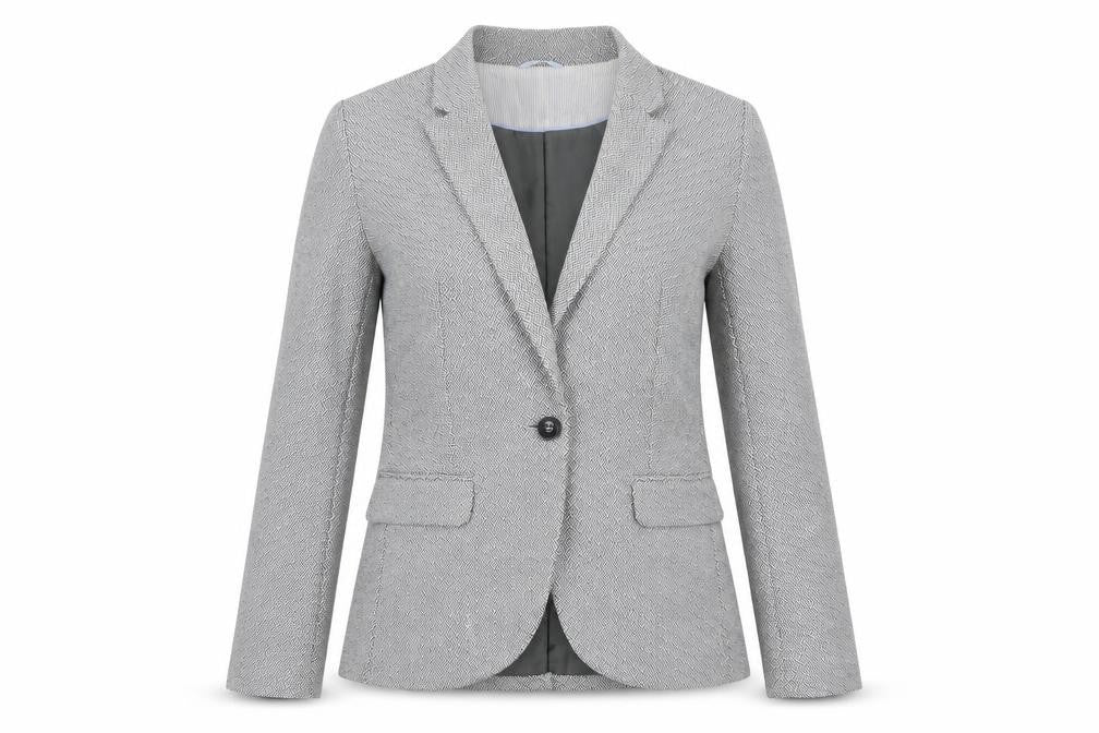 NEXT Womens Multicoloured Geometric Polyester Jacket Blazer Size 10