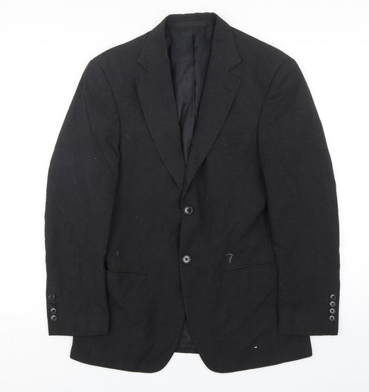 Marks and Spencer Mens Grey  Polyester Jacket Suit Jacket