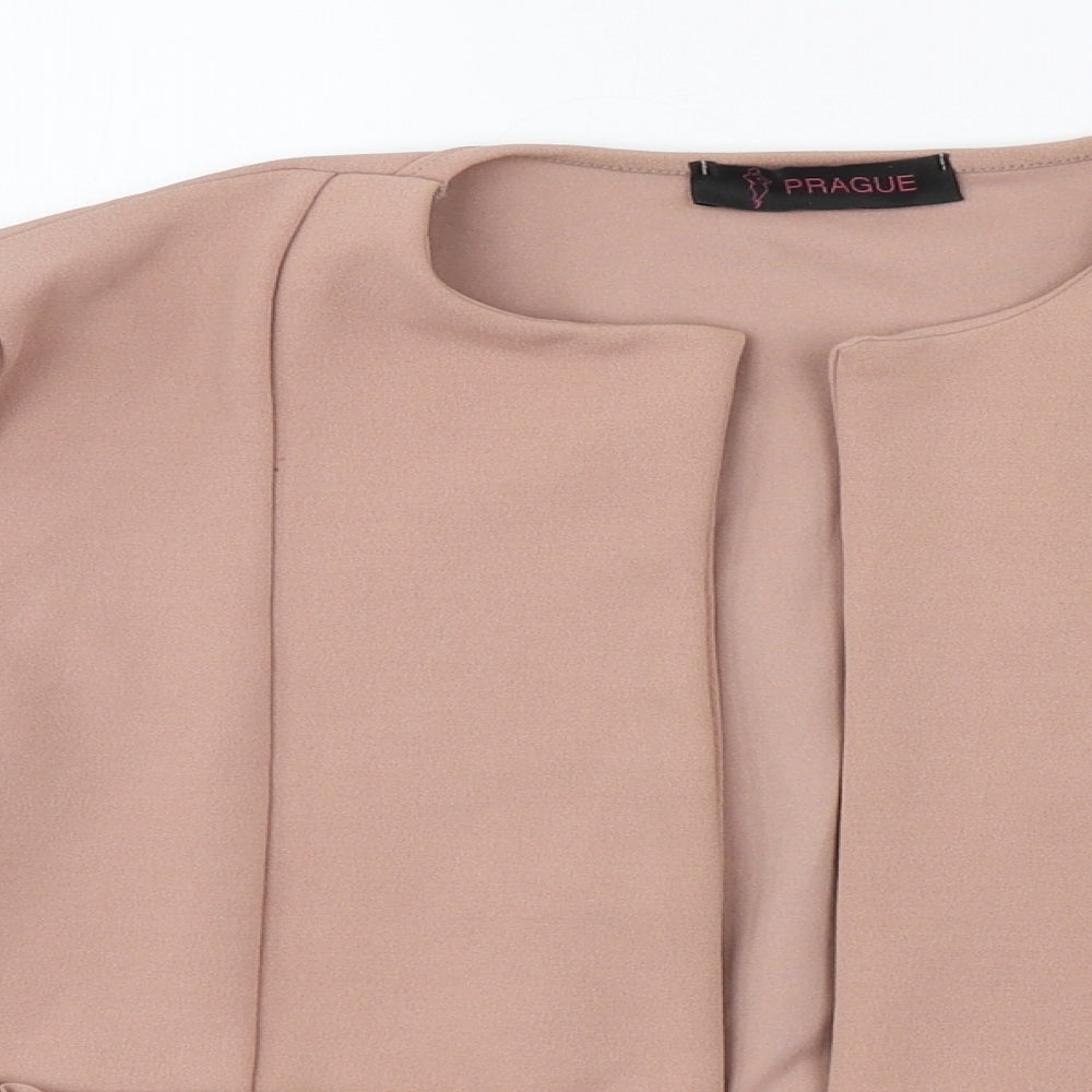 Prague Womens Pink   Jacket  Size 14