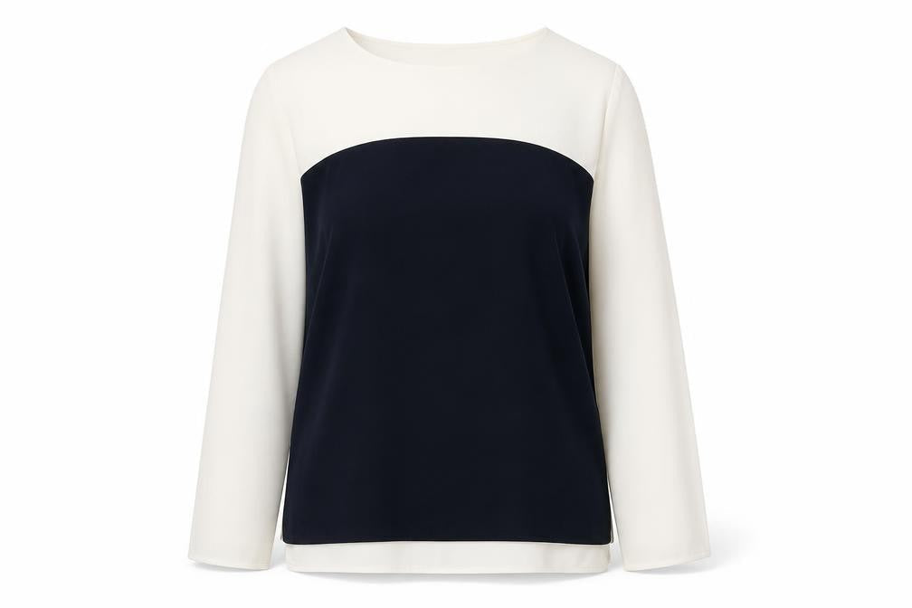 Dorothy Perkins Womens White  Polyester Basic Blouse Size 12 Boat Neck