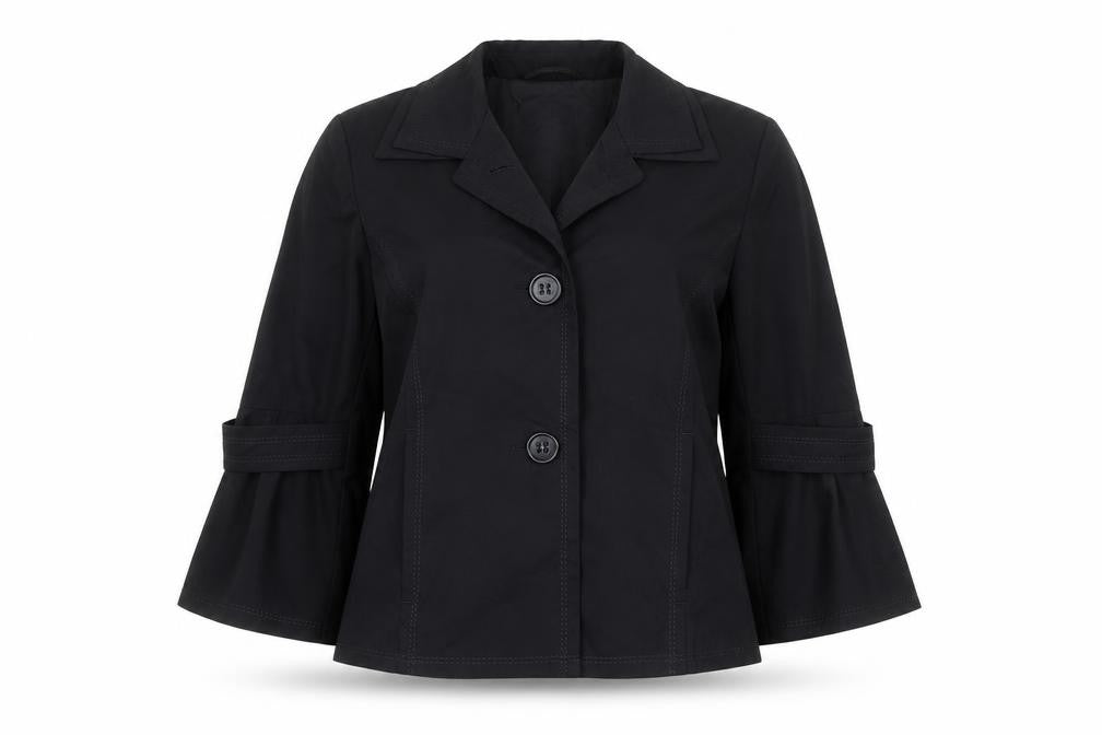 Steilmann Womens Black   Jacket  Size 10  Button