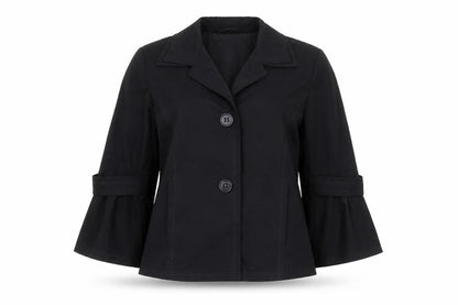 Steilmann Womens Black   Jacket  Size 10  Button