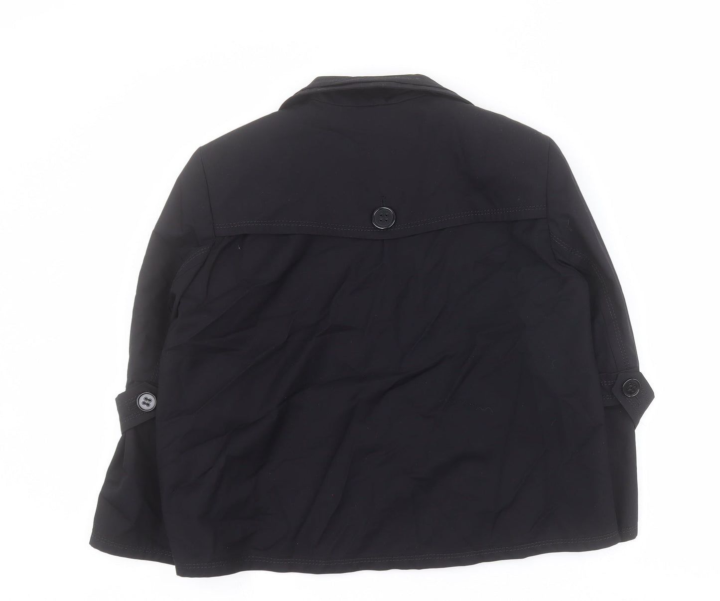 Steilmann Womens Black   Jacket  Size 10  Button