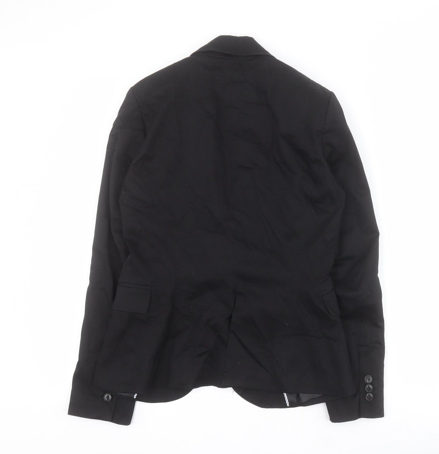 FOREVER 21 Womens Black   Jacket Blazer Size S  Button