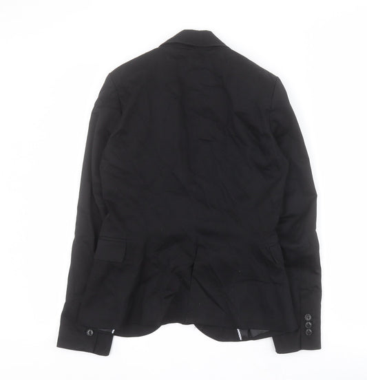 FOREVER 21 Womens Black   Jacket Blazer Size S  Button