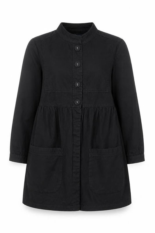 French Connection Womens Black   Jacket  Size S  Button