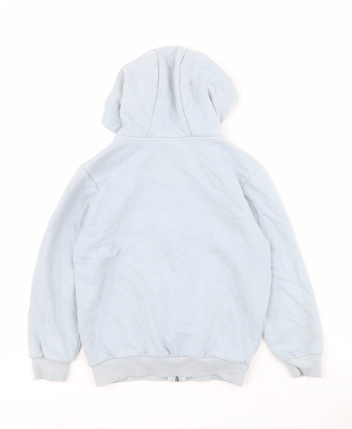 TU Boys Blue  Cotton Full Zip Hoodie Size 6 Years  Zip