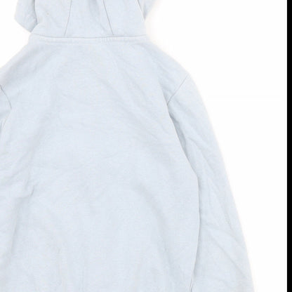 Tu Boys Blue  Cotton Full Zip Hoodie Size 6 Years  Zip