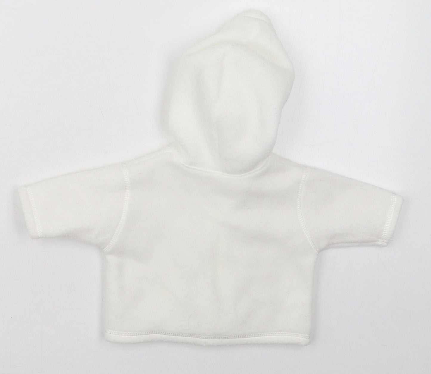 Mothercare Girls White   Jacket  Size Newborn   Button