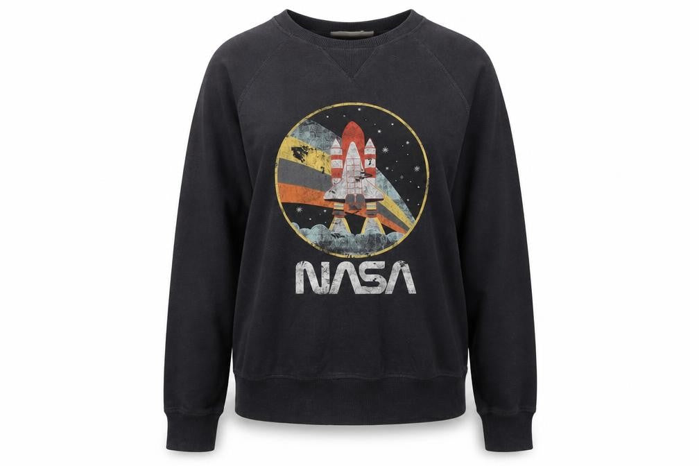 H&M Womens Multicoloured Roll Neck  Cotton Pullover Jumper Size S   - Space And Rockets