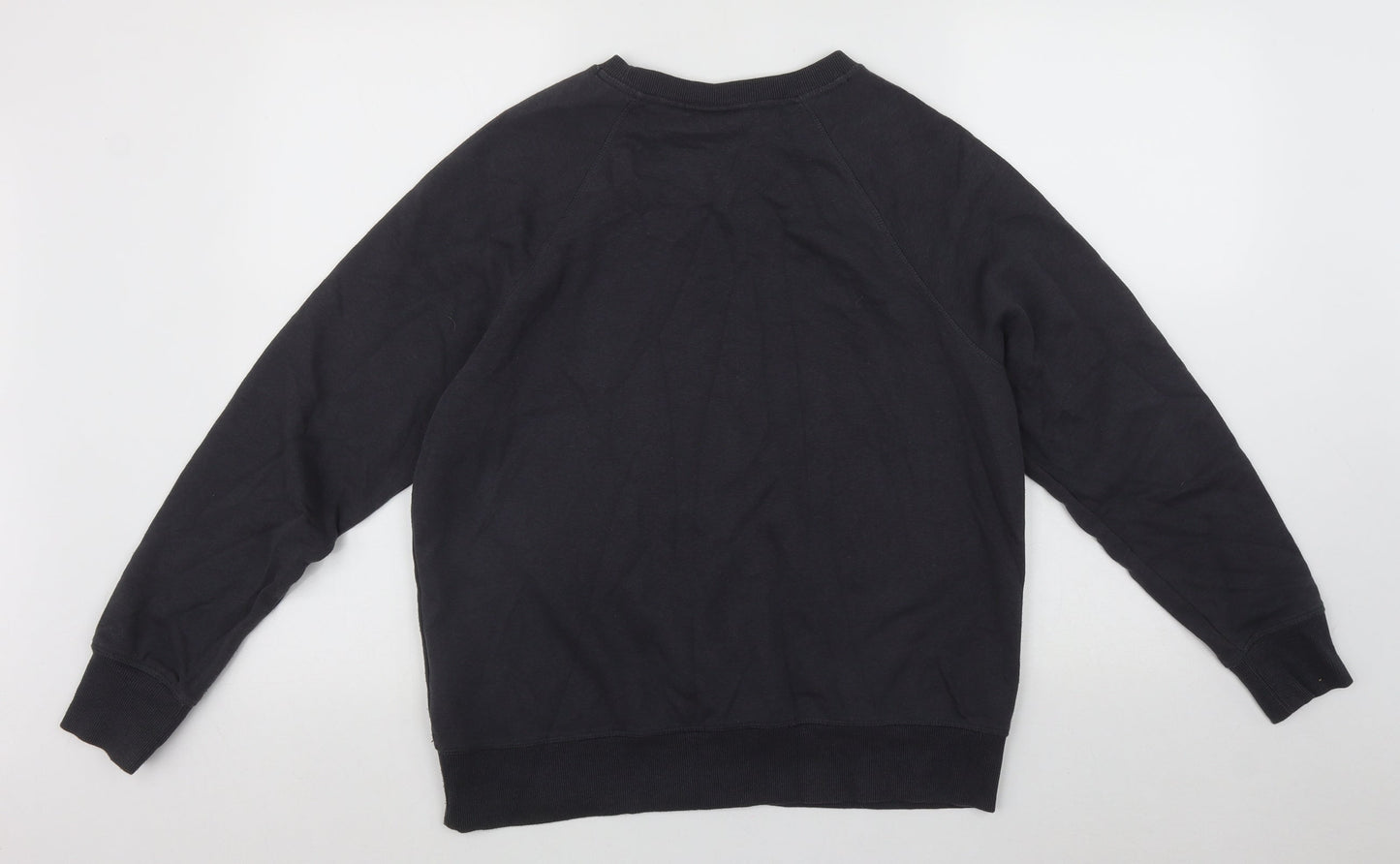 H&M Womens Multicoloured Roll Neck  Cotton Pullover Jumper Size S   - Space And Rockets