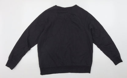 H&M Womens Multicoloured Roll Neck  Cotton Pullover Jumper Size S   - Space And Rockets