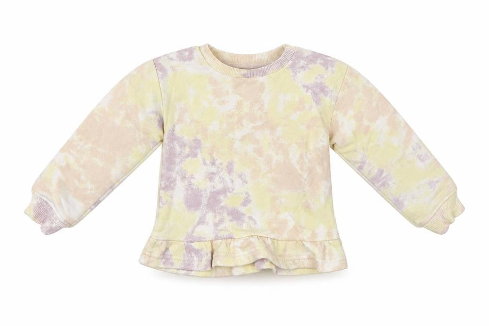 Nutmeg Girls Multicoloured Geometric Cotton Kimono Blouse Size 2 Years Roll Neck  - 1 1/2 - 2 years