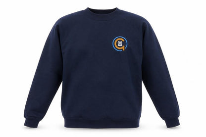 Trutex Mens Blue Roll Neck  Polyester Pullover Jumper Size S
