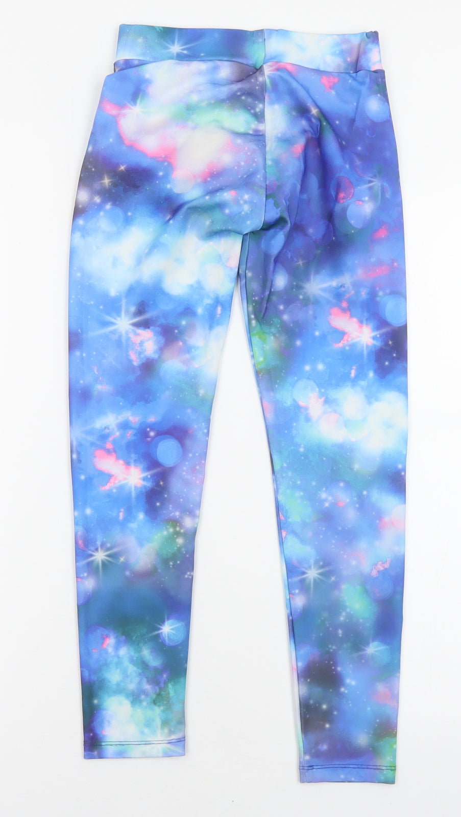Dunnes Stores Girls Blue Ombré Polyester Capri Trousers Size 9 Months  Regular Pullover