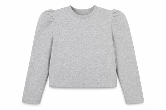 PRETTYLITTLETHING Womens Grey  Polyester Pullover Sweatshirt Size 8  Pullover