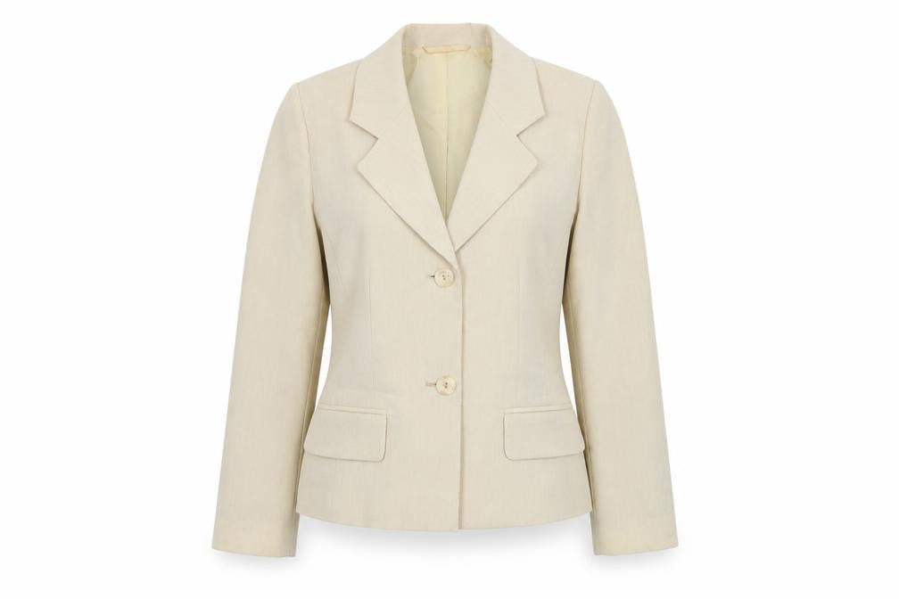 BHS Womens Beige   Jacket Blazer Size 8  Button