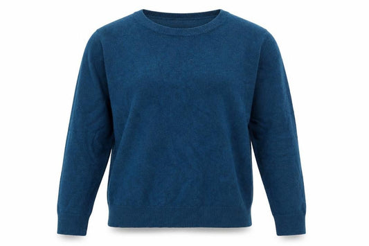 Marks and Spencer Womens Blue  Acrylic Pullover Sweatshirt Size 12  Pullover
