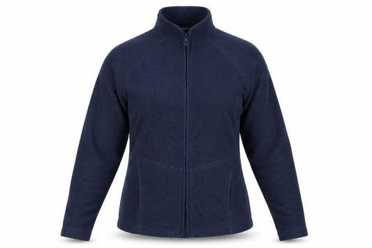 Tu Womens Blue High Neck  Polyester Full Zip Jumper Size 36