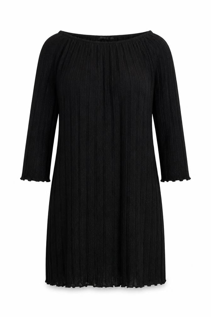 Atmosphere Womens Black  Acrylic Shift  Size 10  Round Neck Pullover
