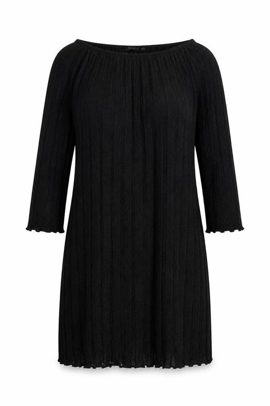 Atmosphere Womens Black  Acrylic Shift  Size 10  Round Neck Pullover
