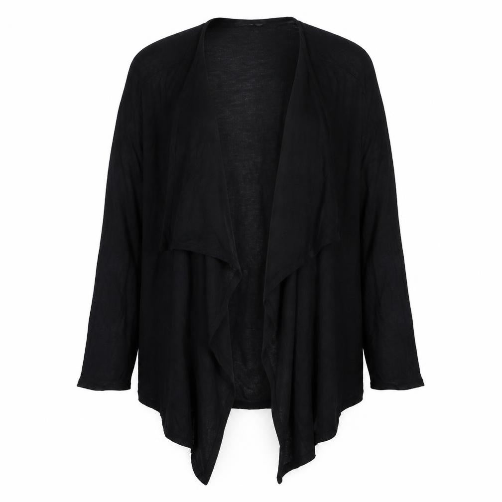 BHS Womens Black Round Neck  Polyester Cardigan Jumper Size 12