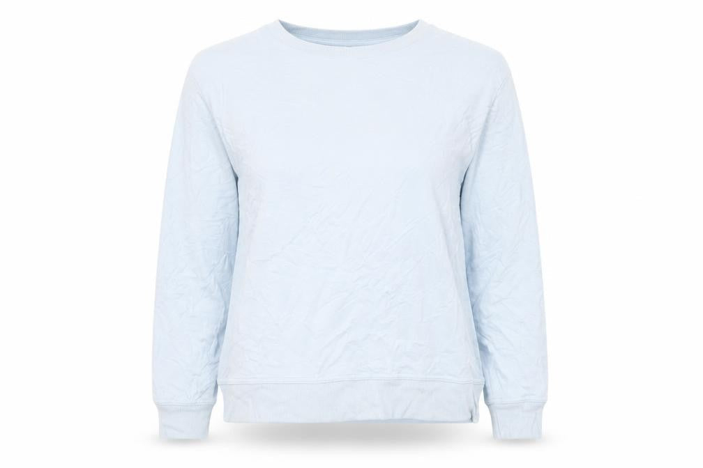 F&F Womens Blue  Viscose Pullover Sweatshirt Size 10  Pullover