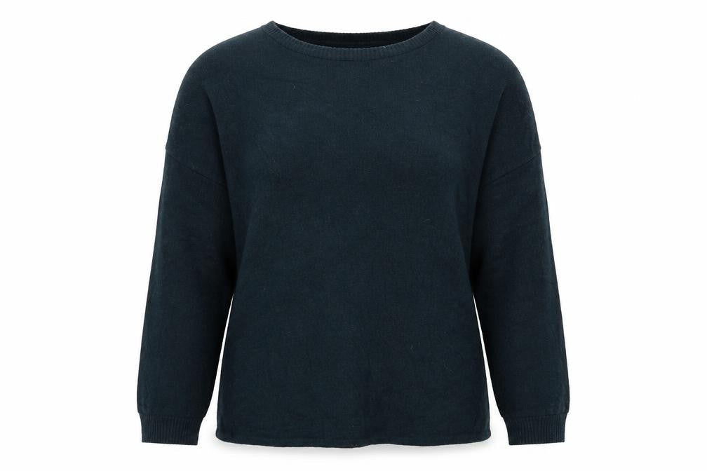 Primark Womens Green Round Neck  Polyester Pullover Jumper Size 12