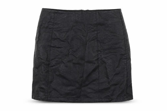 Dorothy Perkins Womens Black  Viscose Straight & Pencil Skirt Size 12   Zip