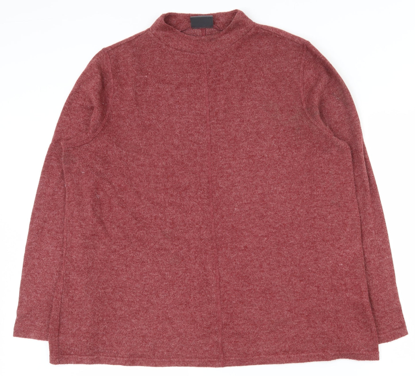 Yessica Womens Red  Polyester Pullover Sweatshirt Size L  Pullover
