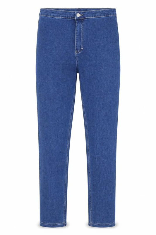 Womens Blue  Cotton Skinny Jeans Size 30 in L26 in Regular Zip