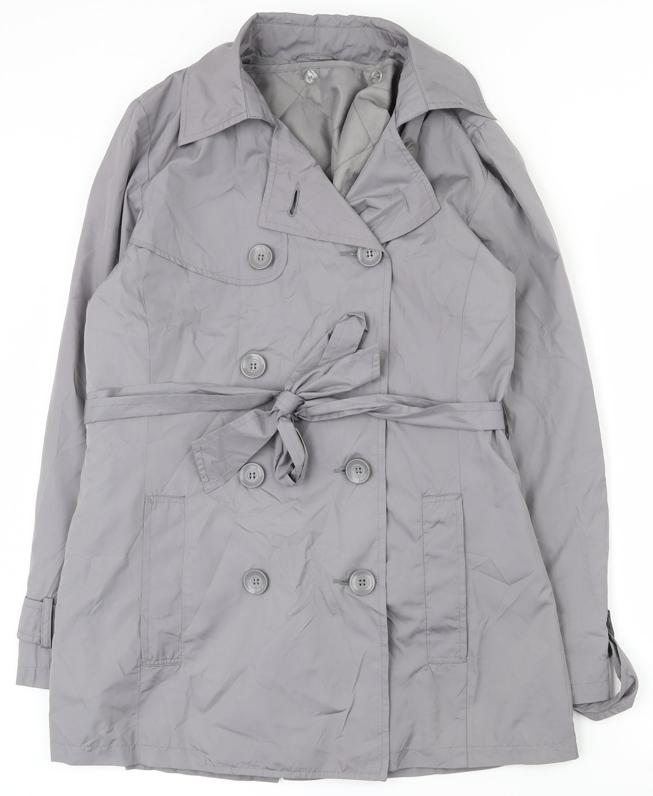 LC Waikiki Womens Grey   Jacket  Size S  Button