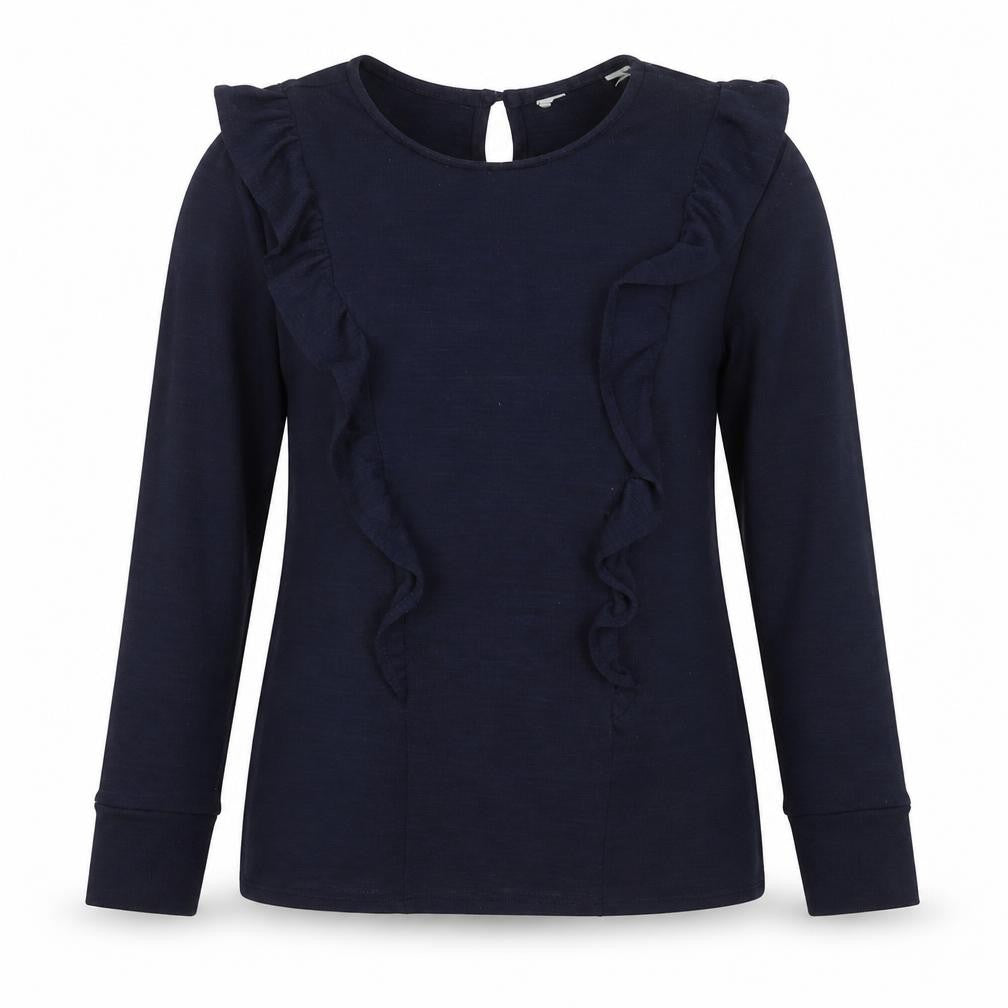 Dorothy Perkins Womens Blue  Polyester Pullover Sweatshirt Size 12  Pullover