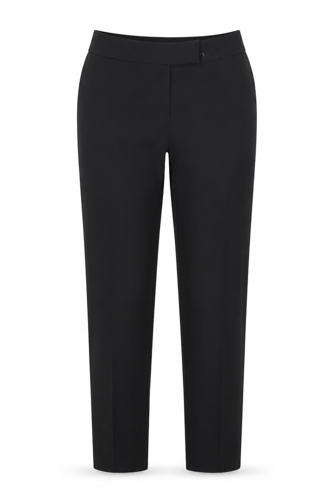 George Womens Black  Polyester Trousers  Size 8 L28 in Regular Hook & Eye