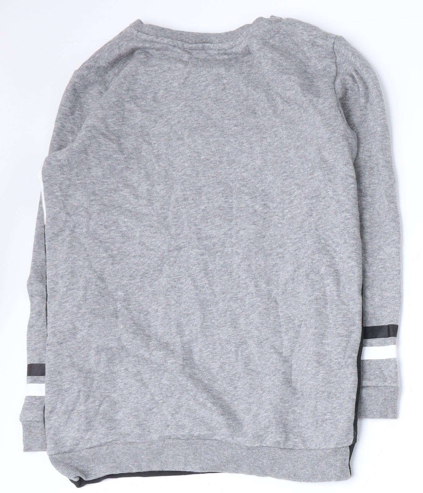 H&M Girls Multicoloured Colourblock Cotton Pullover Sweatshirt Size 9-10 Years  Pullover