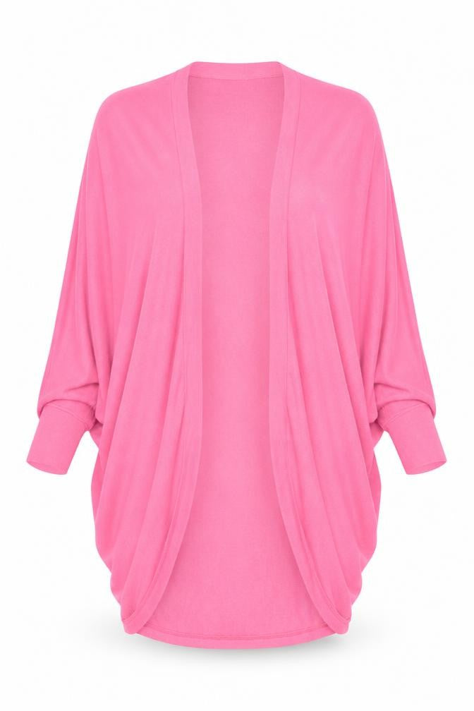 River Island Womens Pink V-Neck  Polyester Cardigan Jumper Size 6