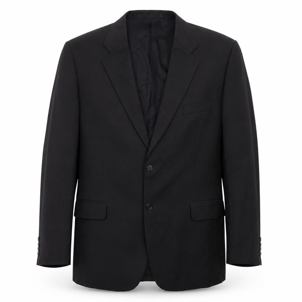 Preworn Mens Grey  Polyester Jacket Suit Jacket Size 44