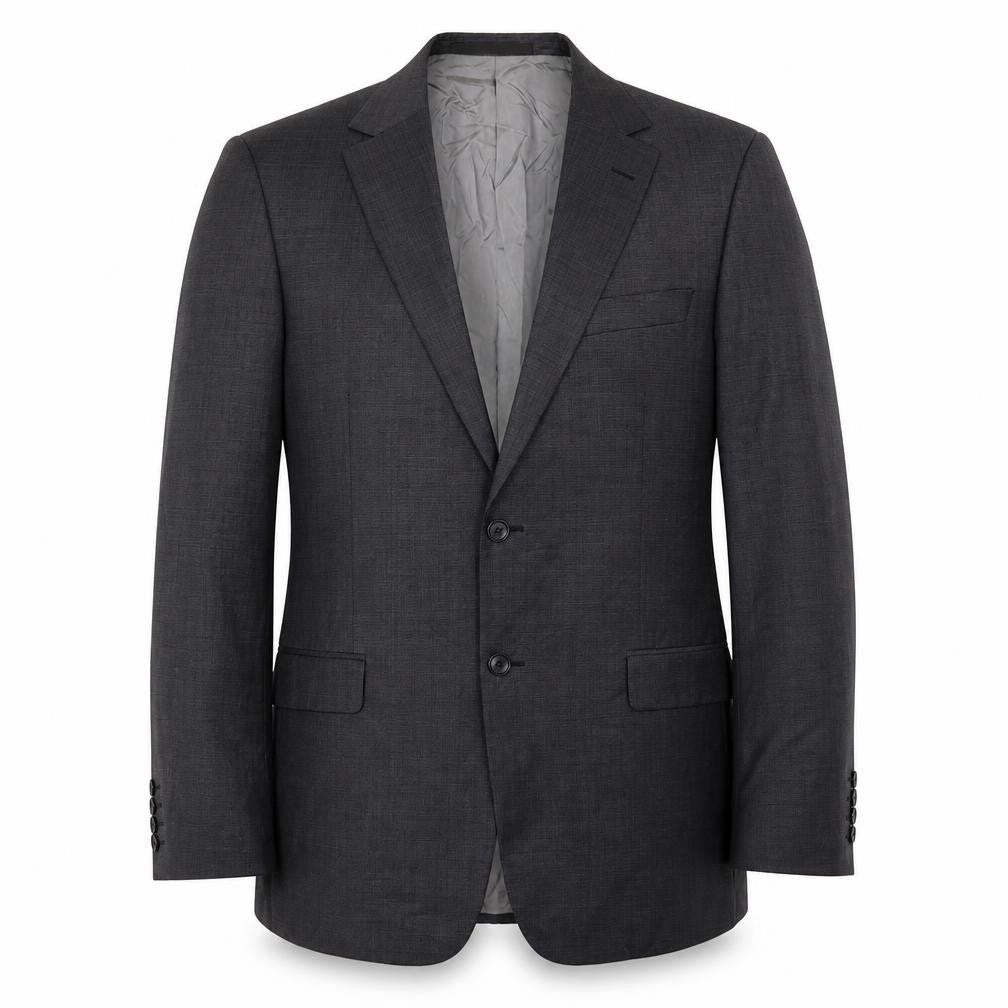 Marks & Spencer Mens Grey  Wool Jacket Suit Jacket Size 40