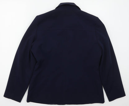 Classics Womens Blue   Jacket  Size 16  Zip