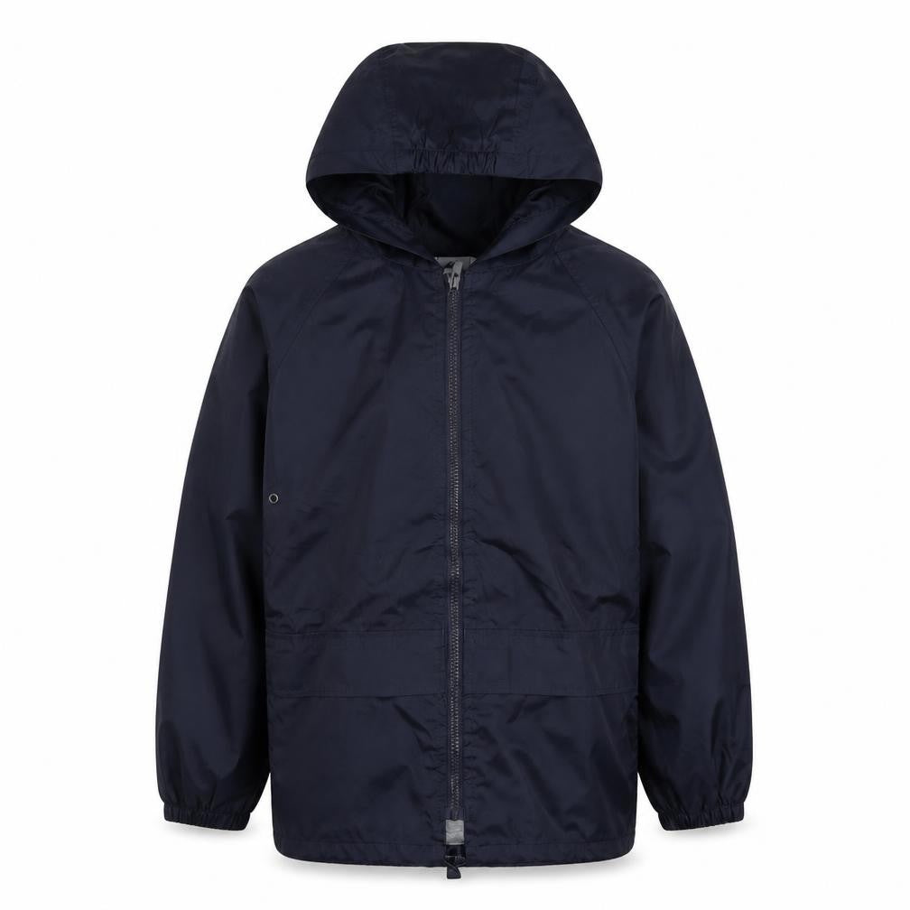 TruTex Boys Blue   Rain Coat Jacket Size L  Zip