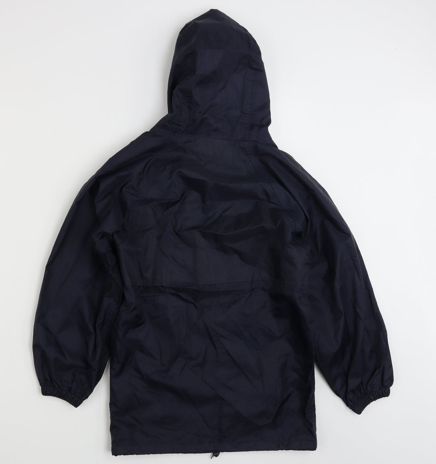 TruTex Boys Blue   Rain Coat Jacket Size L  Zip