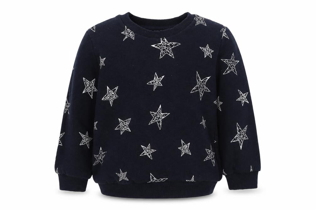 Primark Boys Blue  Cotton Pullover Sweatshirt Size 2-3 Years
