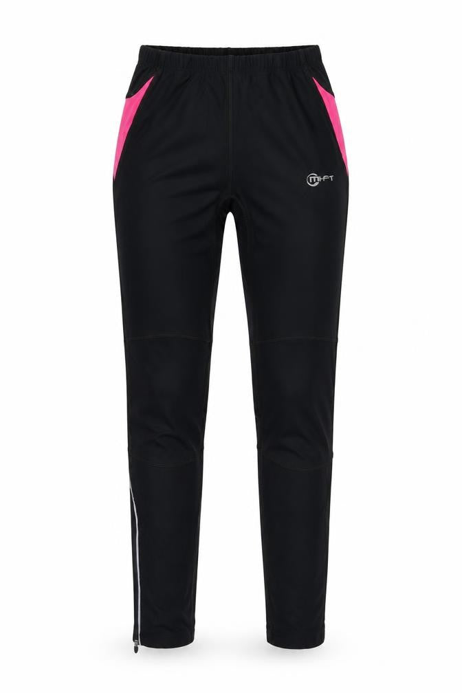 Mi Fit Womens Black  Polyester Jogger Trousers Size 10 L28 in Regular